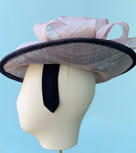 Load image into Gallery viewer, Bows and Bows Fascinator in Navy