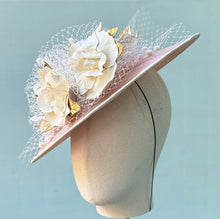 Load image into Gallery viewer, Madeline Boater in Pinky Beige