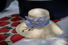 Load image into Gallery viewer, Audrey in Paris in Natural Parisisal Straw