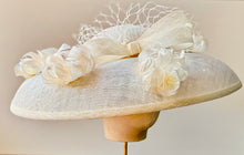 Load image into Gallery viewer, The Holly in Cream Sinamay