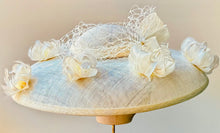 Load image into Gallery viewer, The Holly in Cream Sinamay