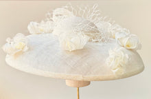 Load image into Gallery viewer, The Holly in Cream Sinamay