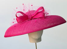 Load image into Gallery viewer, The Holly in Two Tone Pink Sinamay