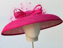 Load image into Gallery viewer, The Holly in Two Tone Pink Sinamay