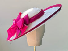 Load image into Gallery viewer, The Marceline in White and Raspberry