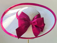 Load image into Gallery viewer, The Marceline in White and Raspberry