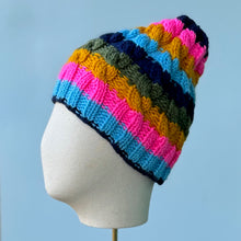 Load image into Gallery viewer, Joy Beanie in Midnight Blues