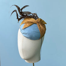 Load image into Gallery viewer, Dovima PillBox with Pheasant Feathers