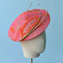 Load image into Gallery viewer, Parapluie in Coral Horse Fabric