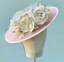 Load image into Gallery viewer, Madeline Boater in Pinky Beige