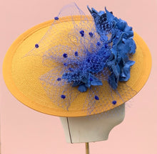 Load image into Gallery viewer, Madeline Boater in Cornflower