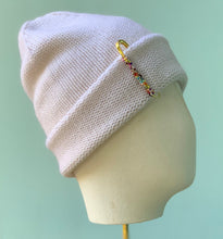 Load image into Gallery viewer, Isabella Cashmere Beanie in Cream
