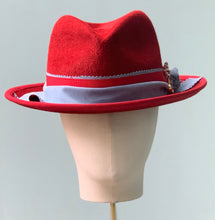 Load image into Gallery viewer, Ford Fedora in Cardinal Red
