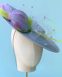 Madeline Boater in Periwinkle