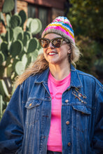 Load image into Gallery viewer, Joy Beanie in Multi Stripes
