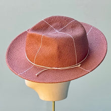 Load image into Gallery viewer, The Scout in Novelty Brown Panama
