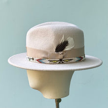 Load image into Gallery viewer, The Ford in Alabaster with Beaded Band
