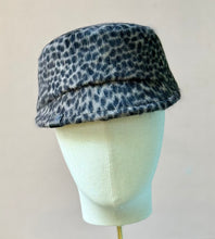 Load image into Gallery viewer, The Baxter Cap in Cheetah Velour Felt
