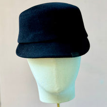 Load image into Gallery viewer, The Baxter Cap in Black Velour Felt
