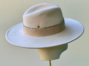 The Mimi Fedora in Bone