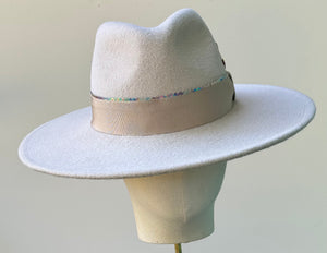 The Mimi Fedora in Bone