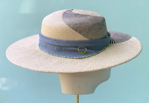 The Diana Wide Brim in Panama Straw