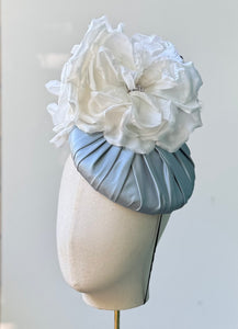 Catherine Fascinator in Duchesse Silk