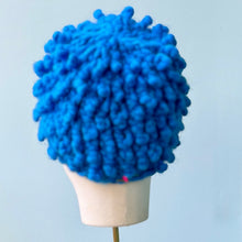 Load image into Gallery viewer, Popcorn Beanie in Electric Blue
