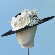 Load image into Gallery viewer, The Pippa in Black with Roses

