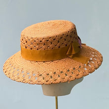 Load image into Gallery viewer, La Supreme in Basket Weave Panama Straw
