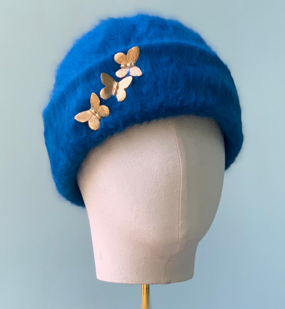 Charmed Hygge Beanie in Electric Blue