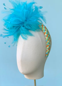 Saint Anne Headband in Turquoise