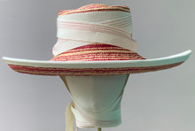 Load image into Gallery viewer, Edie Hat in Red Stripe
