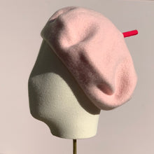 Load image into Gallery viewer, Bonnie Wool Beret in Pale Pink
