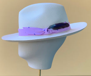 Classico Fedora with Pink Shirting Band
