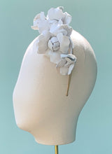 Load image into Gallery viewer, Rose Perfection in White Leather
